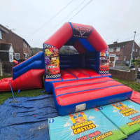 Bouncy Castle And Didi Car Racetrack