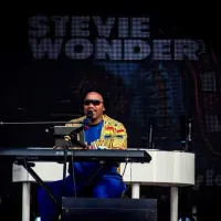 Godfrey Gayle As Stevie Wonder