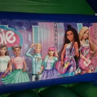 Barbie Slide Bouncy Castle