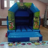 Junior Woodland Animals Themed Bouncy Castle 9x11