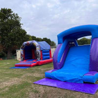 Slide And Bouncy Castle