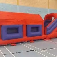 Assault Course Childs Red And Blue 42x12ft