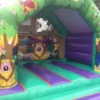 12x12 Jungle Theme Bouncy Castle