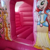 Princess Palace Bouncy Castle With Front  Slide