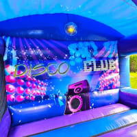 Disco Club Jump N Slide Castle