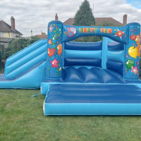 Bouncy Castle With Slide In Stamford Lincolnshire