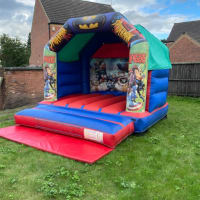 Super Hero Bouncy Castle