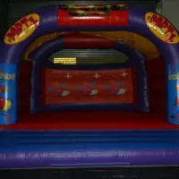 20ft X 20ft Gladiator Duel & 20ft X 20ft Boxing Ring & 8ftx 8ft Matsadult Sumo Suits & 18ft X 18ft Party Party Castle