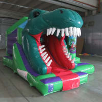 3d Dinosaur Front Slide Combo Hire Wirral