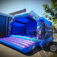 Adult 20x20 Disco Bouncy Castle