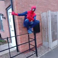 Spiderman Mascot