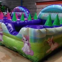 6ft X 8ft Unicorns Ball Pool With Magical Air Jugglers