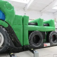 John Deere Style Tractor And Trailer Obstacle Course