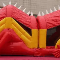 35 Ft Red Lizard Obstacle Course