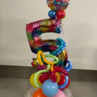 Single Balloon Number Tower