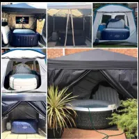 Party Tent And Hot Tub Package