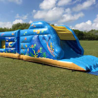 Fun Run Obstacle Assault Course Under Water Theme