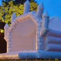 Wedding White Bouncy Castle