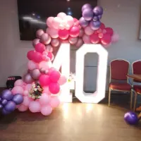 Up And Over Balloon Garland