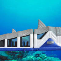 52 Ft Shark Obstacle Course