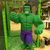 Incredible Hulk Mascot