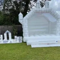 Wedding White Bouncy Castle