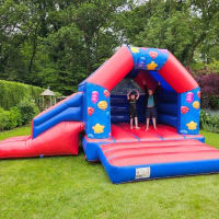 Party Time Side Slide Combi Bouncy Castle And Any Theme Soft Play Package