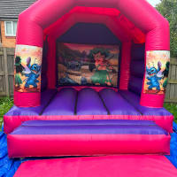 12ft X 12ft Pink And Purple - Lilo And Stitch Theme