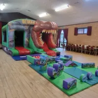 Dinosaur Bouncy Castle Soft Play Package B