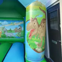 Dinosaur Bouncy Castle 13x13