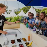 Pan Ice Roll Fried Ice Pan Ice Cream Hire