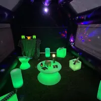 Inflatable Disco Hire - Minecraft Theme