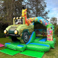 Jungle Safari 3d Bouncy Castle