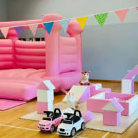 Pink And White Soft Play With Castle