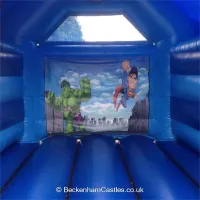 Superheroes Bouncy Castle