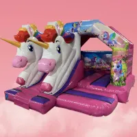 Unicorn 3d Front Slide Combo