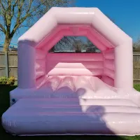 Pastel Pink Bouncy Castle