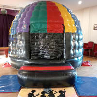 Disco Dome From It's Funtime Bourne In Edenham Village Hall For A Birthday Party