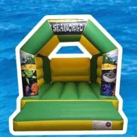 11ft X 15ft Seaworld Themed Bouncy Castle - Green