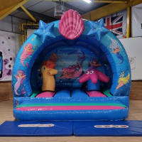 3d Mermaid Bouncy Castle