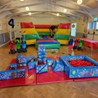 Low Height Bouncy Castle And Soft Play Package