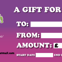 150 Pound Gift Voucher