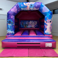 Stitch And Angel Bouncy  Castle