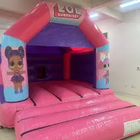 Lol Pink Bouncy Castle