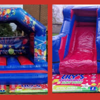 Red Slide Castle Fun