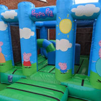 12ft By 12ft Super Deluxe Peppa Pig Bouncy Castle