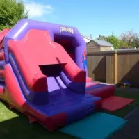 15ft X 12ft Spiderman Castle With Slide Si46