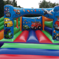 Transport Slide Bouncy Castle