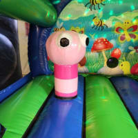 Hungry Caterpiller  Disco Activity Bouncy Castle