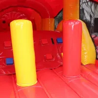 35 Ft Red Lizard Obstacle Course